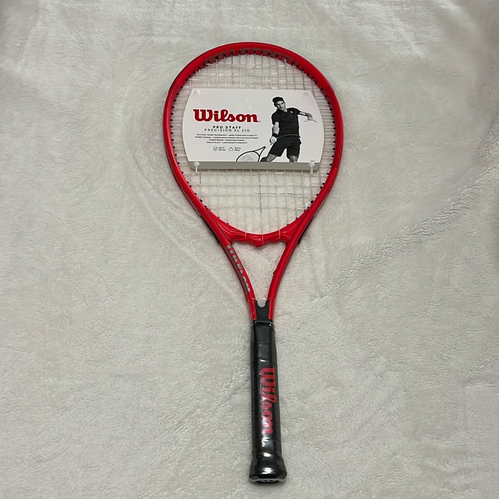 Wilson -WR048520U3 Pro Staff Precision XL 110 Tennis Racket -Grip Size 4…